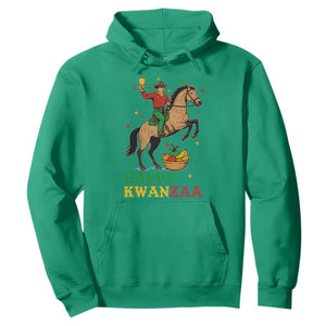 Happy Kwanzaa Cowboy Hoodie Funny African Holiday Gift - Print Your Wear