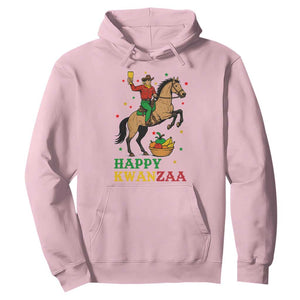 Happy Kwanzaa Cowboy Hoodie Funny African Holiday Gift TS12 Light Pink Print Your Wear