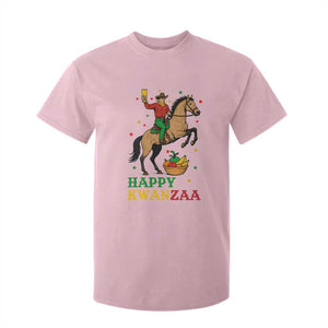 Happy Kwanzaa Cowboy T Shirt For Kid Funny African Holiday Gift TS12 Light Pink Print Your Wear