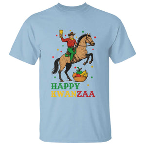 Happy Kwanzaa Cowboy T Shirt Funny African Holiday Gift - Print Your Wear