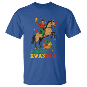 Happy Kwanzaa Cowboy T Shirt Funny African Holiday Gift - Print Your Wear