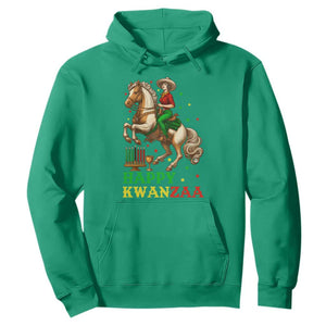 Happy Kwanzaa Cowgirl Hoodie Funny African American Festival Gift - Print Your Wear