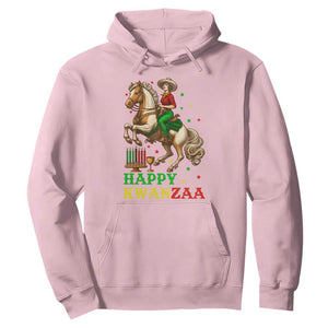 Happy Kwanzaa Cowgirl Hoodie Funny African American Festival Gift TS12 Light Pink Print Your Wear