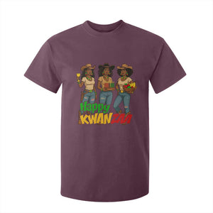 Happy Kwanzaa Cowgirl T Shirt For Kid Festival Of Lights African Heritage Gift TS12 Maroon Print Your Wear