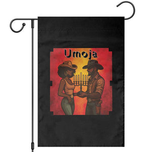 Kwanzaa Umoja Togetherness Garden Flag Cowboy Cowgirl African Heritage Gift - Print Your Wear