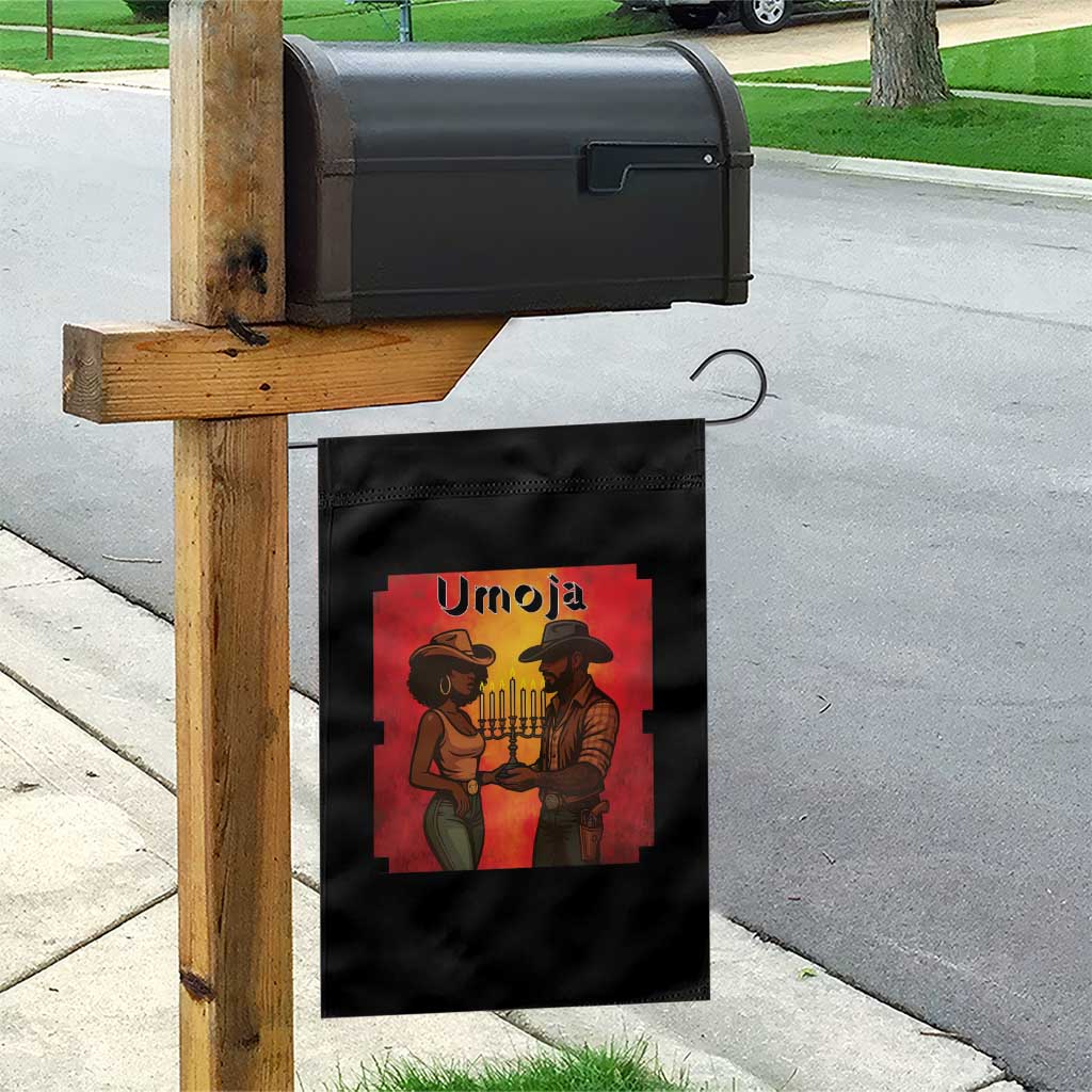 Kwanzaa Umoja Togetherness Garden Flag Cowboy Cowgirl African Heritage Gift TS12 Print Your Wear