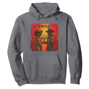 Kwanzaa Umoja Togetherness Hoodie Cowboy Cowgirl African Heritage Gift TS12 Charcoal Print Your Wear