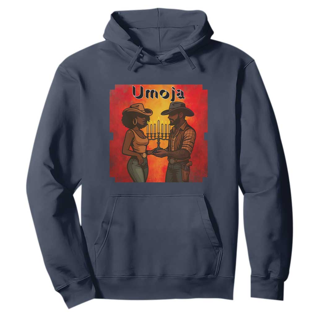 Kwanzaa Umoja Togetherness Hoodie Cowboy Cowgirl African Heritage Gift - Print Your Wear