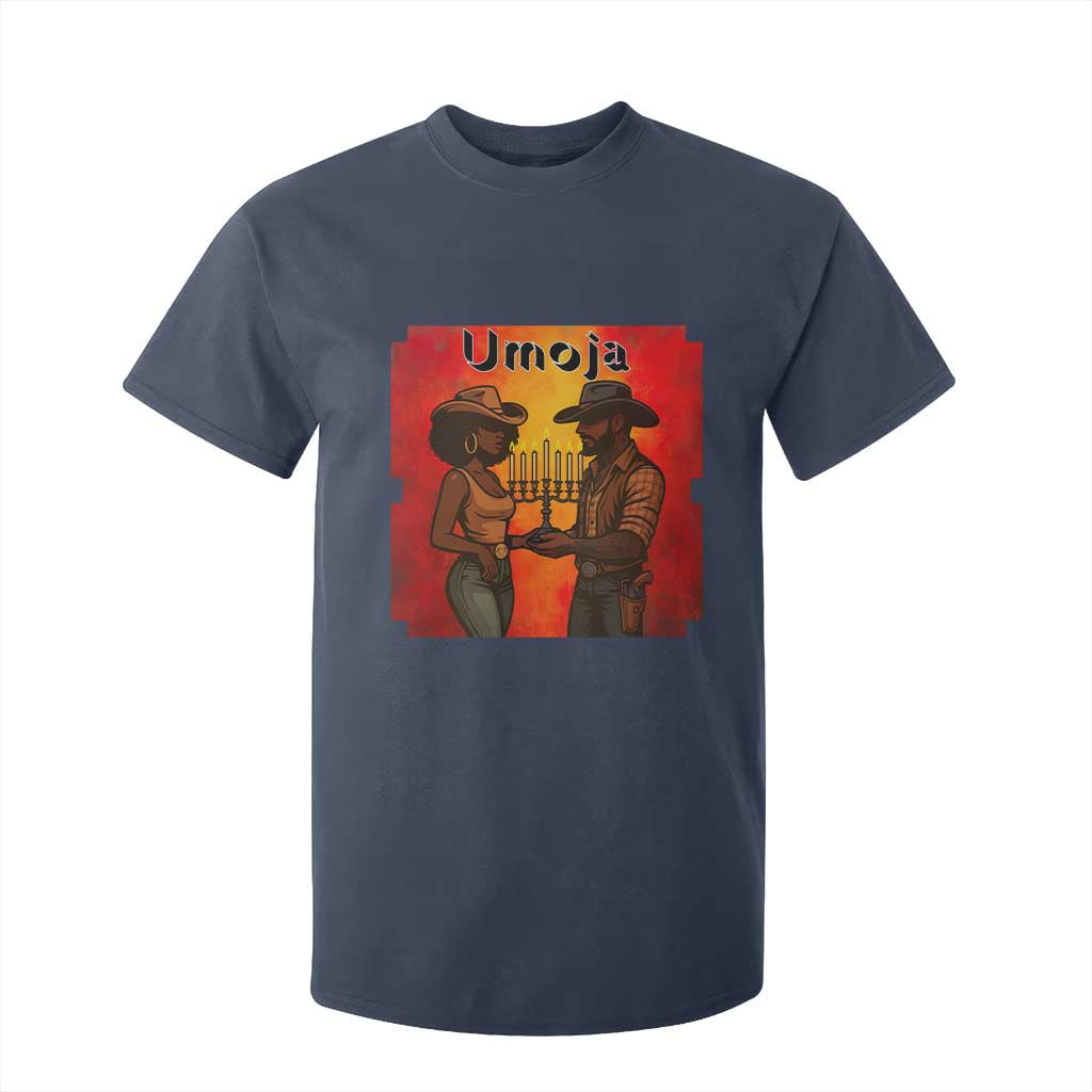 Kwanzaa Umoja Togetherness T Shirt For Kid Cowboy Cowgirl African Heritage Gift TS12 Navy Print Your Wear