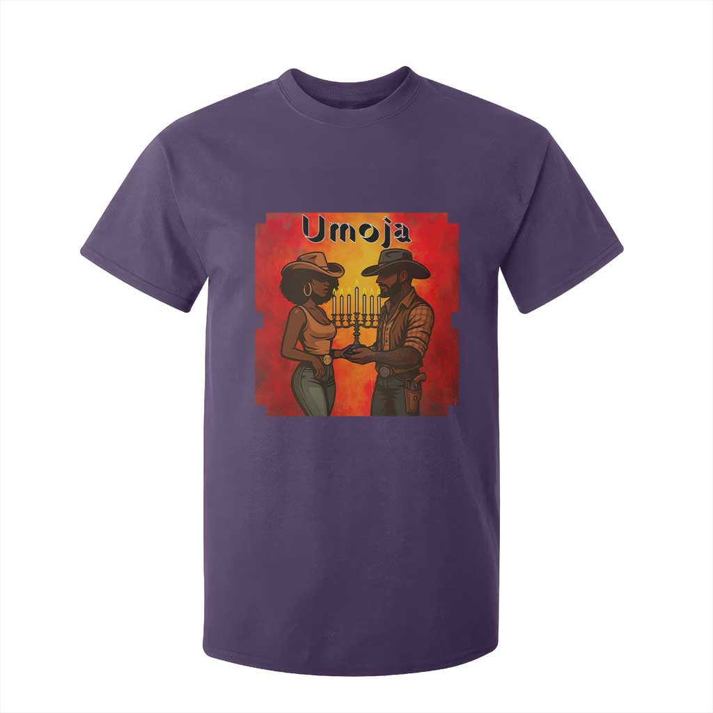 Kwanzaa Umoja Togetherness T Shirt For Kid Cowboy Cowgirl African Heritage Gift TS12 Purple Print Your Wear