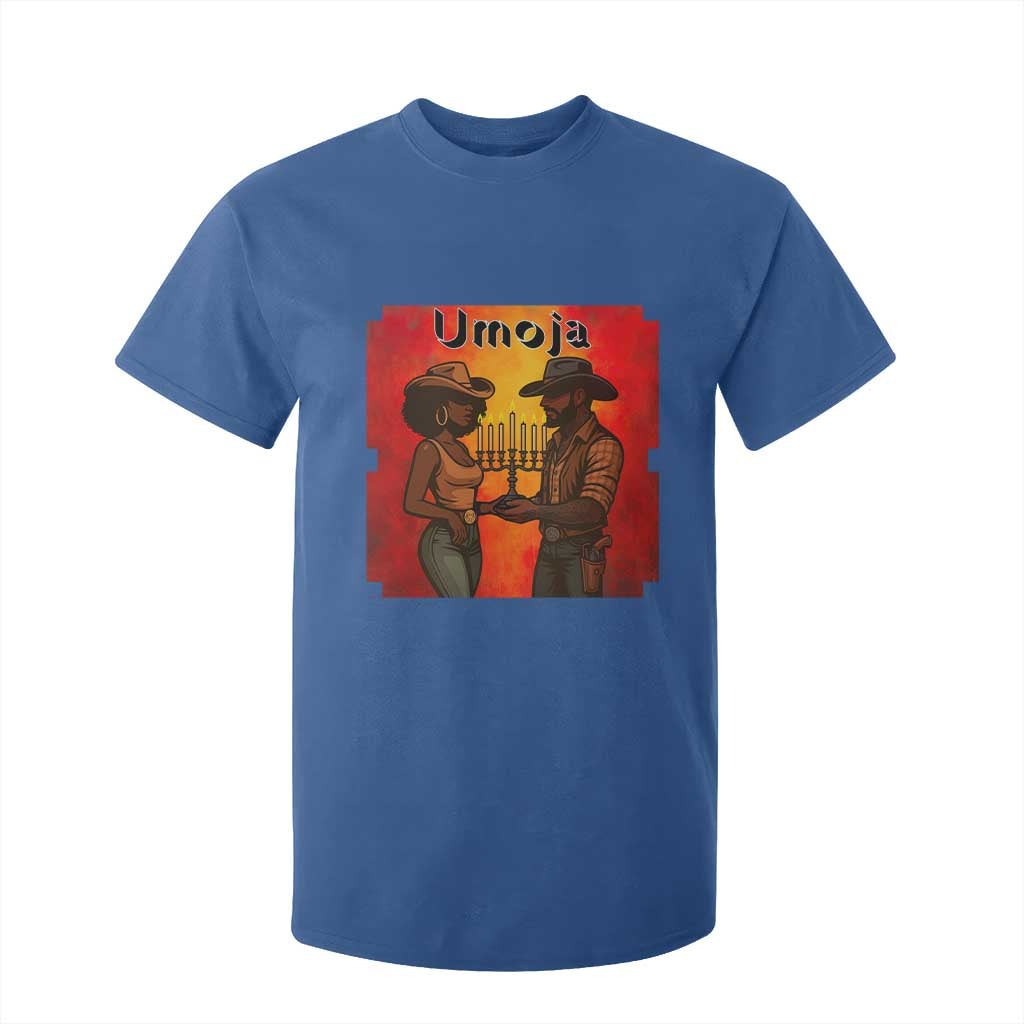 Kwanzaa Umoja Togetherness T Shirt For Kid Cowboy Cowgirl African Heritage Gift TS12 Royal Blue Print Your Wear