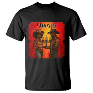 Kwanzaa Umoja Togetherness T Shirt Cowboy Cowgirl African Heritage Gift TS12 Black Print Your Wear