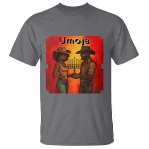 Kwanzaa Umoja Togetherness T Shirt Cowboy Cowgirl African Heritage Gift TS12 Charcoal Print Your Wear