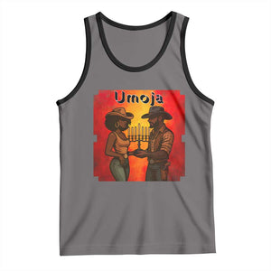 Kwanzaa Umoja Togetherness Tank Top Cowboy Cowgirl African Heritage Gift - Print Your Wear