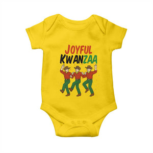 Joyful Kwanzaa Cowboy Baby Onesie Festival Of Lights African Heritage Gift - Print Your Wear