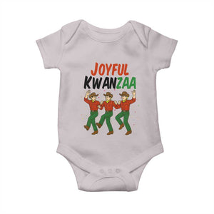 Joyful Kwanzaa Cowboy Baby Onesie Festival Of Lights African Heritage Gift TS12 Ice Gray Print Your Wear