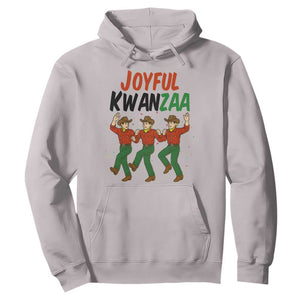 Joyful Kwanzaa Cowboy Hoodie Festival Of Lights African Heritage Gift TS12 Ice Gray Print Your Wear