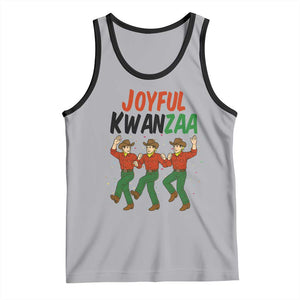 Joyful Kwanzaa Cowboy Tank Top Festival Of Lights African Heritage Gift - Print Your Wear