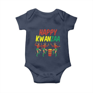Joyful Kwanzaa Cowgirl Dance Baby Onesie African Heritage Festival Gift TS12 Navy Print Your Wear