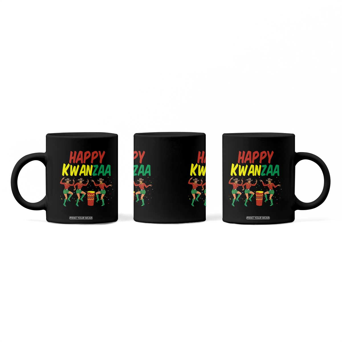 Joyful Kwanzaa Cowgirl Dance Coffee Mug African Heritage Festival Gift TS12 Print Your Wear