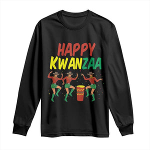 Joyful Kwanzaa Cowgirl Dance Long Sleeve Shirt African Heritage Festival Gift TS12 Black Print Your Wear