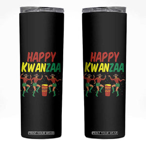 Joyful Kwanzaa Cowgirl Dance Skinny Tumbler African Heritage Festival Gift TS12 Black Print Your Wear