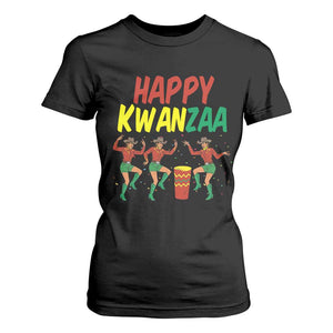 Joyful Kwanzaa Cowgirl Dance T Shirt For Women African Heritage Festival Gift TS12 Black Print Your Wear