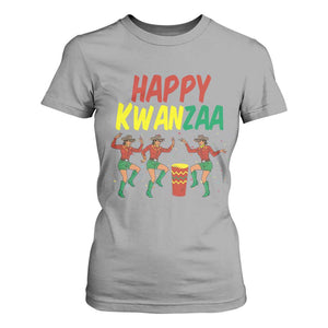 Joyful Kwanzaa Cowgirl Dance T Shirt For Women African Heritage Festival Gift TS12 Sport Gray Print Your Wear
