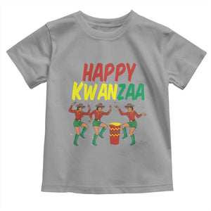 Joyful Kwanzaa Cowgirl Dance Toddler T Shirt African Heritage Festival Gift TS12 Sport Gray Print Your Wear