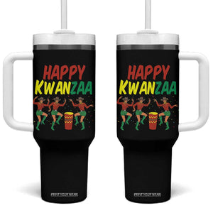 Joyful Kwanzaa Cowgirl Dance Tumbler With Handle African Heritage Festival Gift TS12 One Size: 40 oz Black Print Your Wear