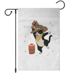 Funny Kwanzaa Cowcat Dance Garden Flag Festival Of Lights African Heritage Gift - Print Your Wear