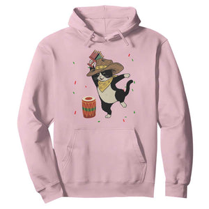 Funny Kwanzaa Cowcat Dance Hoodie Festival Of Lights African Heritage Gift TS12 Light Pink Print Your Wear