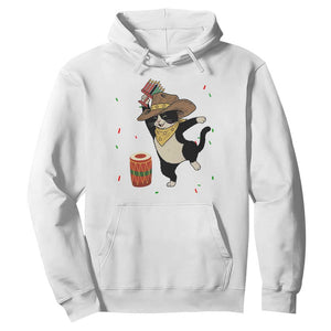 Funny Kwanzaa Cowcat Dance Hoodie Festival Of Lights African Heritage Gift TS12 White Print Your Wear