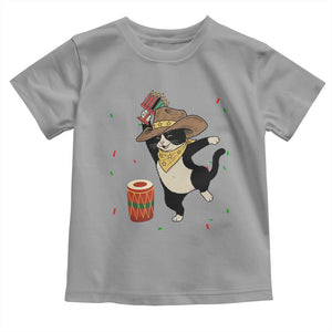 Funny Kwanzaa Cowcat Dance Toddler T Shirt Festival Of Lights African Heritage Gift TS12 Sport Gray Print Your Wear