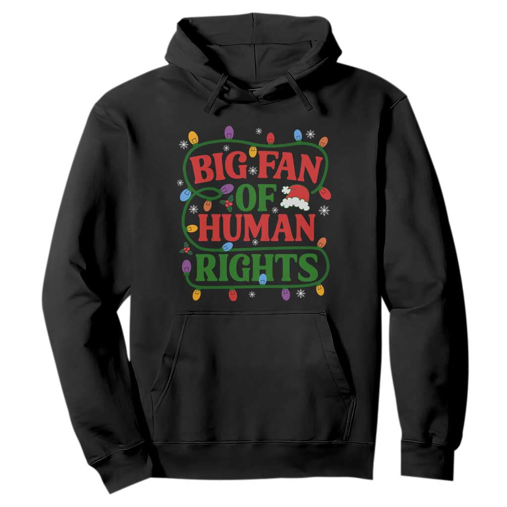 Big Fan Of Human Rights Hoodie Equality Activists Christmas Gift TS12 Black Print Your Wear