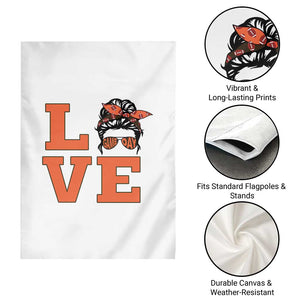 Love Vintage Cool Pun Girl Garden Flag Game Day Gift TS12 Print Your Wear