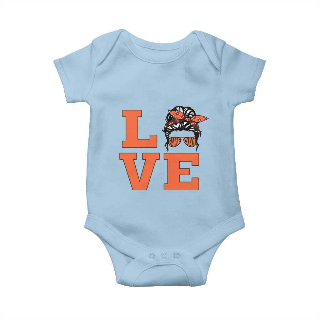 Love Vintage Cool Pun Girl Baby Onesie Game Day Gift TS12 Light Blue Print Your Wear