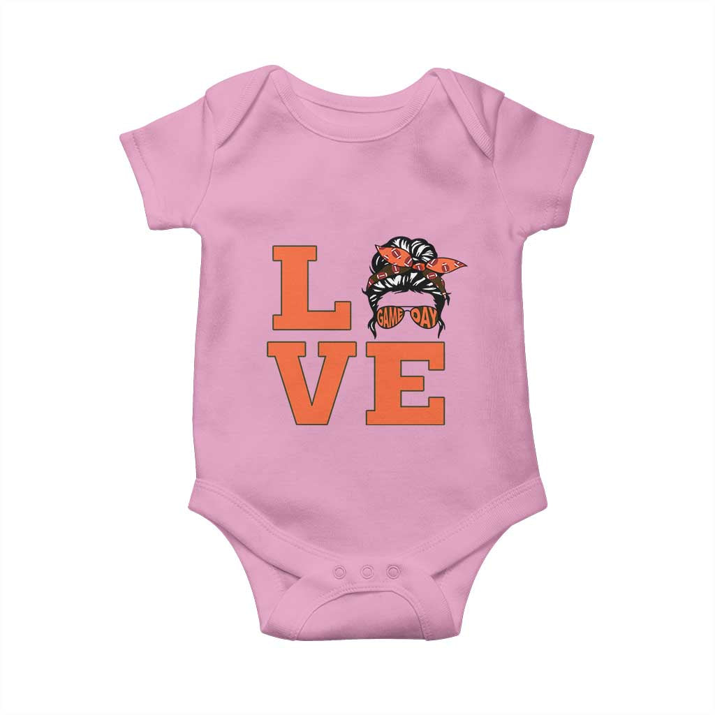 Love Vintage Cool Pun Girl Baby Onesie Game Day Gift TS12 Light Pink Print Your Wear