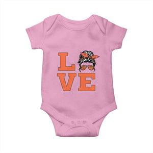 Love Vintage Cool Pun Girl Baby Onesie Game Day Gift TS12 Light Pink Print Your Wear