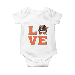 Love Vintage Cool Pun Girl Baby Onesie Game Day Gift TS12 White Print Your Wear