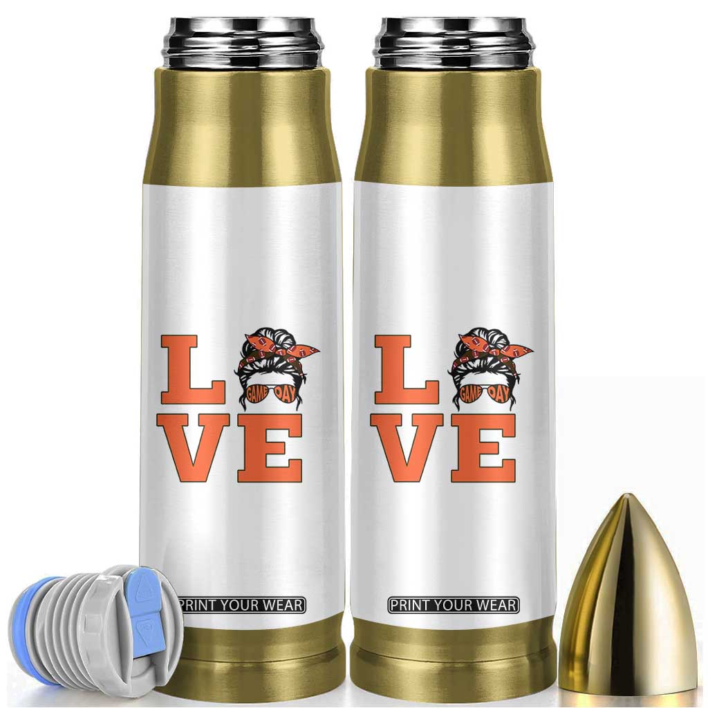 Love Vintage Cool Pun Girl Bullet Tumbler Game Day Gift TS12 White Print Your Wear