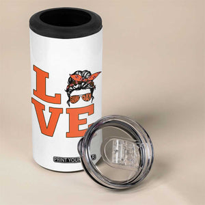Love Vintage Cool Pun Girl 4 in 1 Can Cooler Tumbler Game Day Gift TS12 Print Your Wear