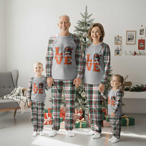 Love Vintage Cool Pun Girl Plaid Pajama Set Game Day Gift TS12 Christmas Plaid Print Your Wear