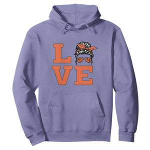 Love Vintage Cool Pun Girl Hoodie Game Day Gift TS12 Violet Print Your Wear