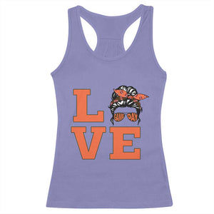 Love Vintage Cool Pun Girl Racerback Tank Top Game Day Gift TS12 Violet Print Your Wear
