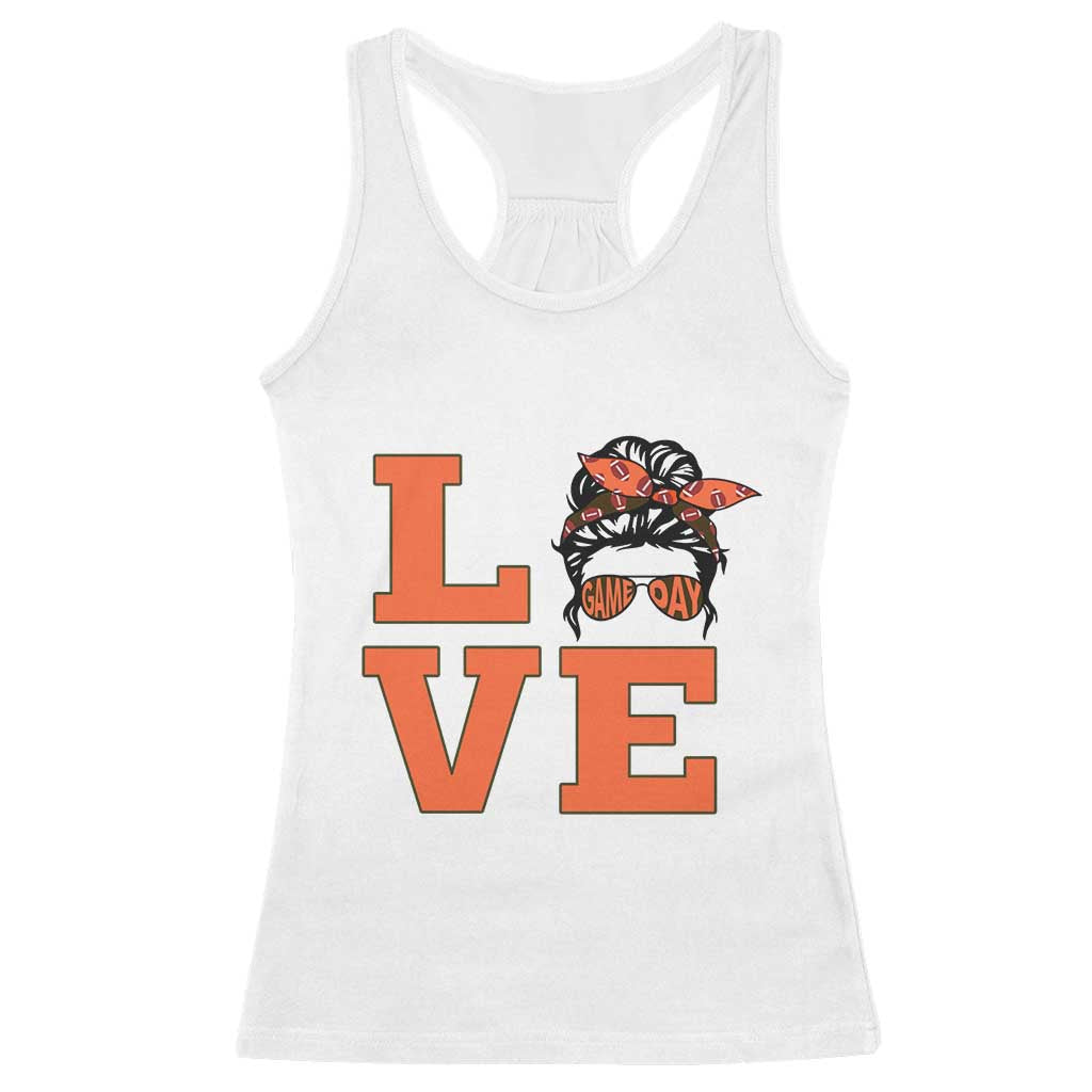 Love Vintage Cool Pun Girl Racerback Tank Top Game Day Gift TS12 White Print Your Wear