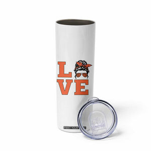 Love Vintage Cool Pun Girl Skinny Tumbler Game Day Gift TS12 Print Your Wear