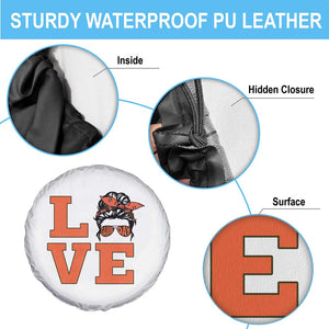 Love Vintage Cool Pun Girl Spare Tire Cover Game Day Gift TS12 Print Your Wear