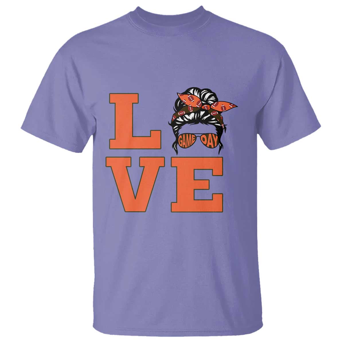 Love Vintage Cool Pun Girl T Shirt Game Day Gift TS12 Violet Print Your Wear