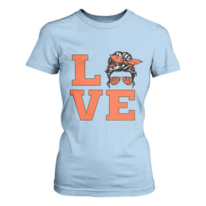 Love Vintage Cool Pun Girl T Shirt For Women Game Day Gift TS12 Light Blue Print Your Wear